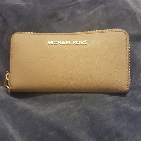 clutch beige michael kors